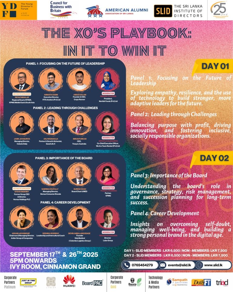 Young Directors Forum - The XO’s Playbook: In It To Win It (Day 02)
