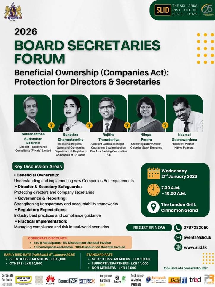 Board Secretaries Forum 2026 - Beneficial Ownership (Companies Act): Protection for Directors & Secretaries