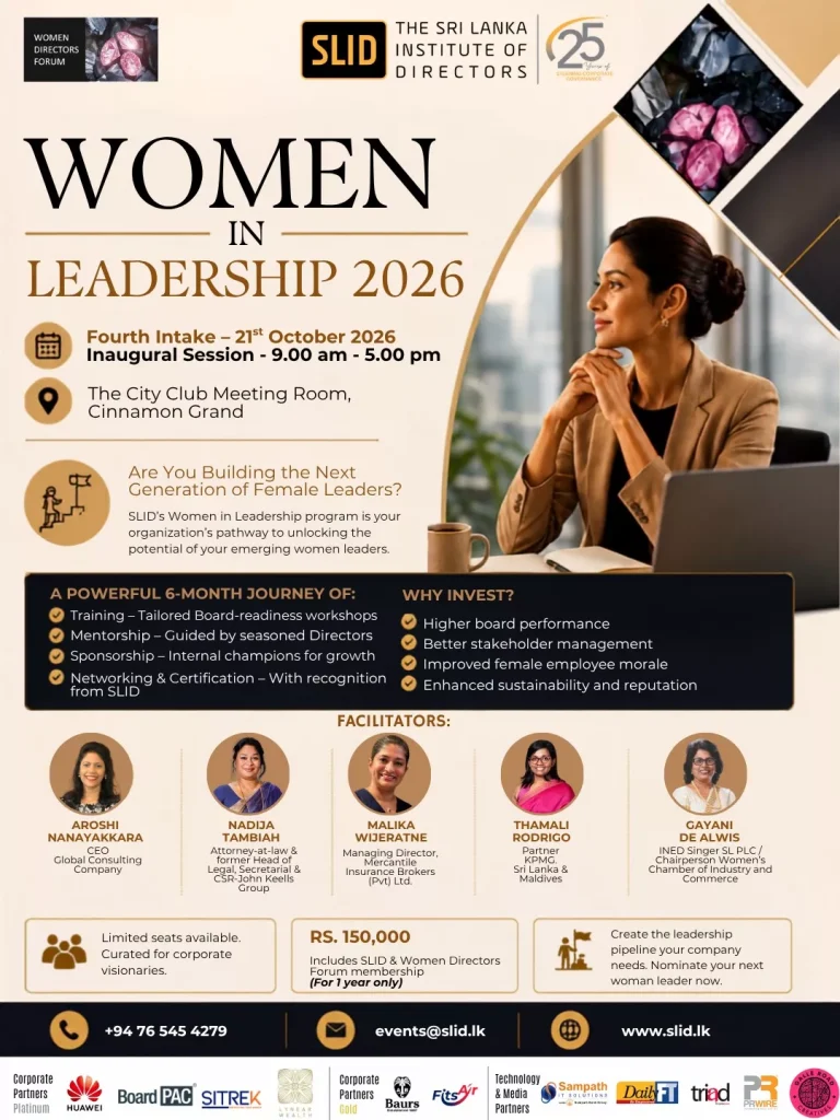 Women in Leadership (WIL) – Intake 04