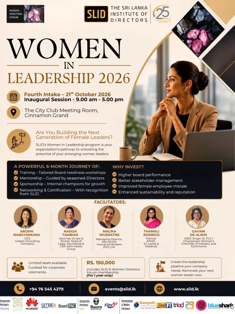Women in Leadership (WIL) – Intake 04
